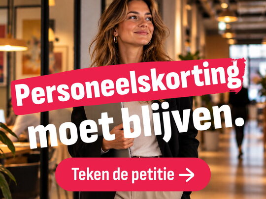 Personeelskorting. Die wil je toch houden?